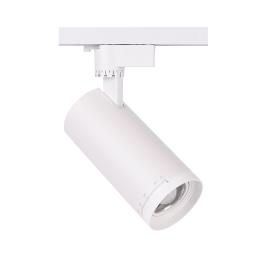 Трековый светильник PTR  0728 ZOOM 28w 3000K 15-60° WH (белый) IP40 Jazzway